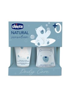 Chicco - Baby Cosmetic Set Natural Sensation Bagnoshampoo Cremacorpo