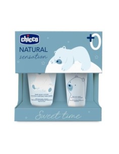 Chicco - Baby Cosmetic Set Natural Sensation Cremacorpo Cremaviso