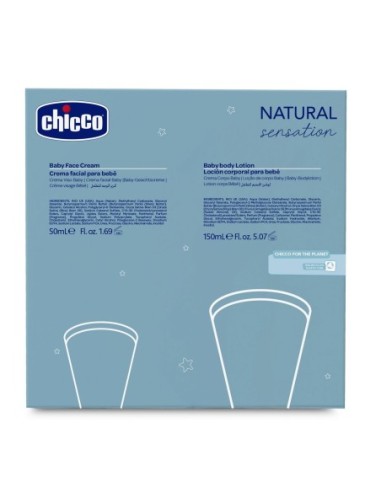 Chicco - Baby Cosmetic Set Natural Sensation Cremacorpo Cremaviso