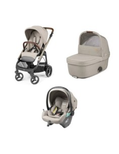 Peg Perego - Trio Veloce Con Seggiolino Auto Primo Viaggio Lounge 2025 - Spedizione Gratuita