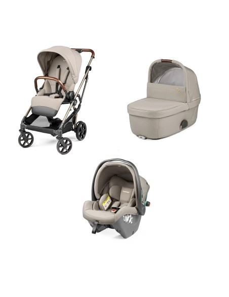 Peg Perego - Trio Vivace Con Seggiolino Auto Primo Viaggio SLK - Spedizione Gratuita