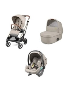 Peg Perego - Trio Vivace Con Seggiolino Auto Primo Viaggio Lounge - Spedizione Gratuita