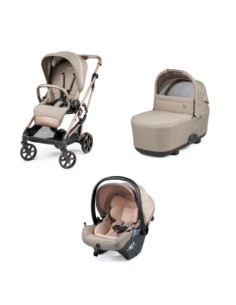 Peg Perego - Trio Vivace Con Culla Flex e Primo Viaggio Lounge - Spedizione Gratuita