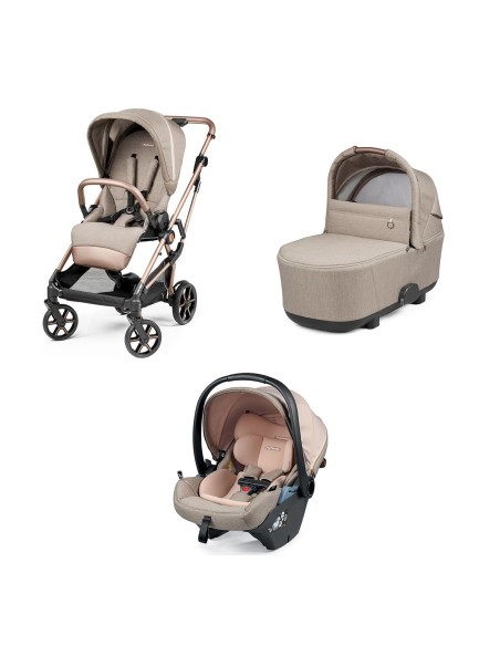 Peg Perego - Trio Vivace Con Culla Flex e Primo Viaggio Lounge - Spedizione Gratuita