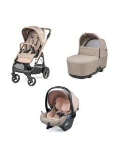 Peg Perego - Trio Veloce Con Culla Flex E Primo Viaggio Lounge - Spedizione Gratuita