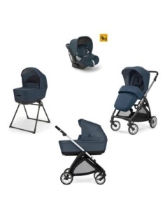 Inglesina - Kit System Quattro Electa DRW 2025 + Telaio Silver Black - Spedizione Gratuita