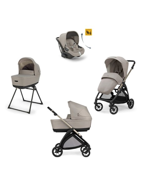Inglesina - Kit System Quattro Electa DRW Recline 2025 + Telaio Iridio Black - Spedizione Gratuita