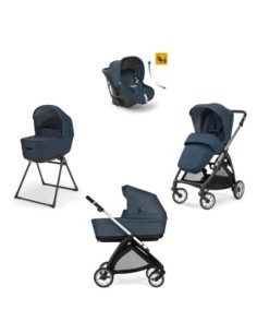 Inglesina - Kit System Quattro Electa DRW Recline 2025 + Telaio Silver Black - Spedizione Gratuita