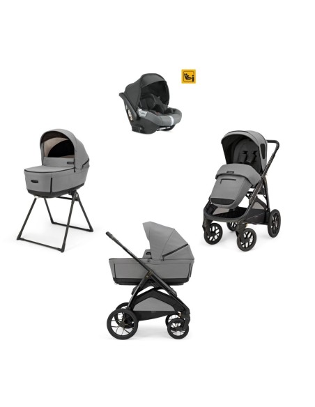 Inglesina - Kit System Quattro Aptica Xt Darwin + Telaio Nero - Spedizione Gratuita