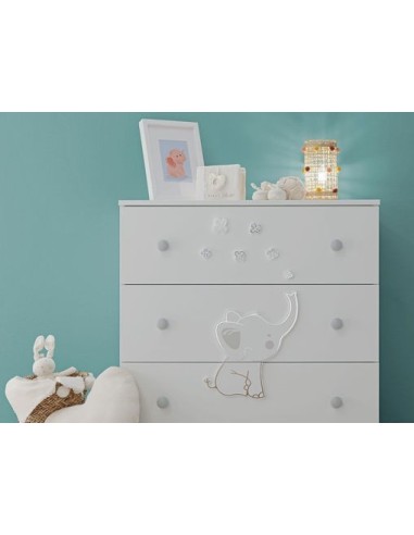 Erbesi - Comò Elly Con Prolunga Fasciatoio - Spedizione Gratuita