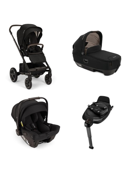 Nuna - Trio Mixx Next Con Navicella Cari Next Ovetto Pipa Urbn E Base Next - Spedizione Gratuita