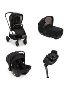 Nuna - Trio Triv Next Con Navicella Cari Next Ovetto Pipa Urbn E Base Next - Spedizione Gratuita