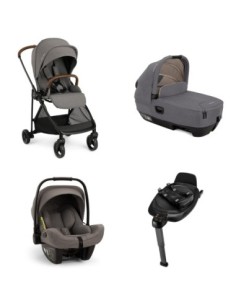 Nuna - Trio Ixxa Con Navicella Cari Next Ovetto Pipa Next E Base Next - Spedizione Gratuita