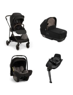 Nuna - Trio Ixxa Next Con Navicella Cari Next Ovetto Pipa Next e Base Next - Spedizione Gratuita