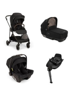 Nuna - Trio Ixxa Next Con Navicella Cari Next Ovetto Pipa Urbn E Base Next - Spedizione Gratuita