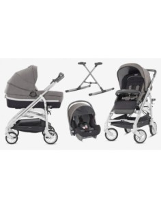 Inglesina trio Trilogy PLUS Mykonos con telaio bianco AE36K3200