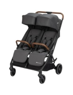 Bebèconfort - Passeggino Gemellare Mane Mineral Graphite - Spedizione Gratuita