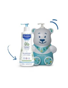 Mustela - Copriflacone Orsetto + Detergente Delicato 500 Ml