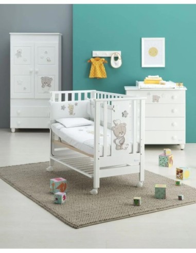 Azzurra Design - Lettino Contact Love Me Bianco - Spedizione Gratuita