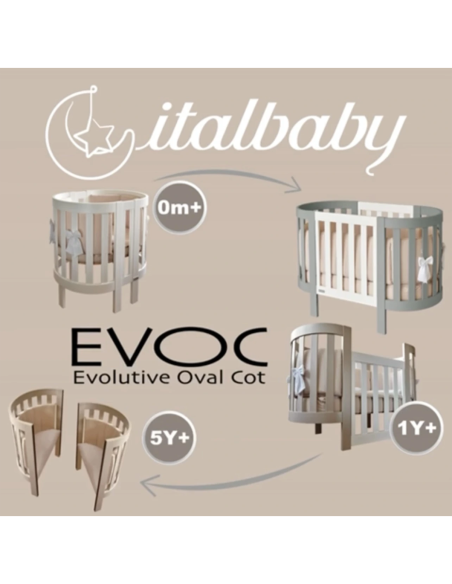 Italbaby - Lettino Evolutivo Evoc