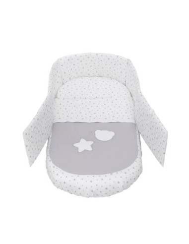 Azzurra Design - Lettino Contact Olallà Con Materasso, Guanciale, Lenzuola E Piumone - Spedizione Gratuita