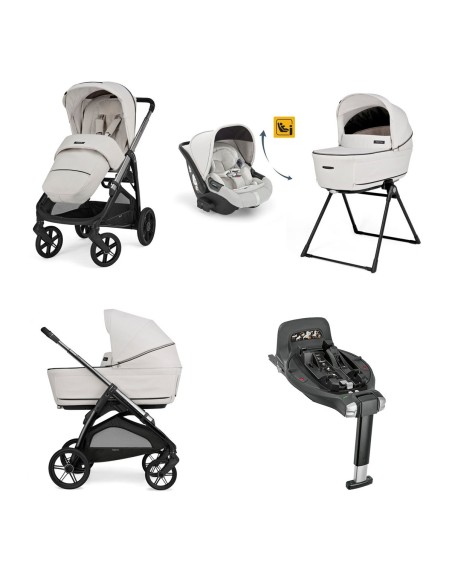 Inglesina - Bundle Promo Kit System Aptica Recline Con Base 360° - Spedizione Gratuita