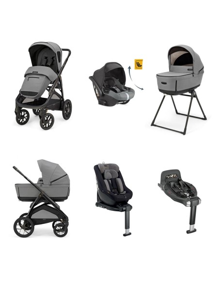 Inglesina - Bundle Promo Kit System Aptica XT Recline Con Base 360° E Seggiolino Next Stage - Spedizione Gratuita