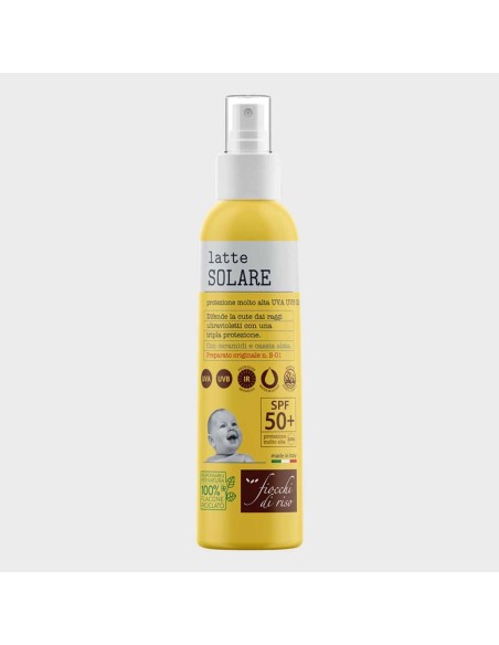 Fiocchi Di Riso - Latte Solare Spray Bimbi SPF50+ 140 Ml