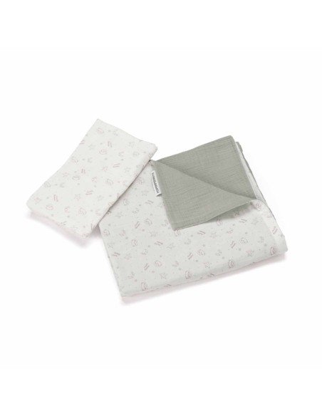Foppapedretti - Completo Piumone Double-Face Per Culla Evo
