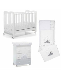 Foppapedretti - Set Cameretta Letto Dolcestella + Bagnetto + Piumone - Spedizione Gratuita