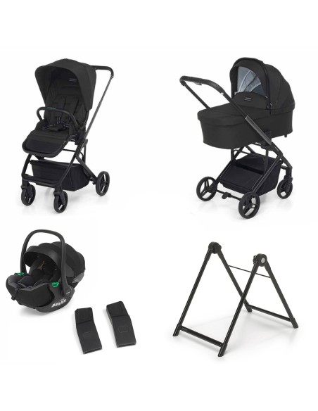Foppapedretti - Trio TicToc Con Seggiolino Auto Rek i-Size E Supporto Elevo In Omaggio - Spedizione Gratuita
