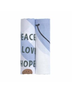 Lassig - Mussole Heavenly Soft XL 120x120 Happy Rascals 2