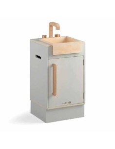 Sebra - Lavello Gioco Da Cucina In Legno Kidchen - Spedizione Gratuita