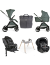 Chicco - Promo Trio Bellagio Flexi Con First Seat Recline + Seggiolino Bi-Seat  40/150 Cm Con Base Isofix Full 360