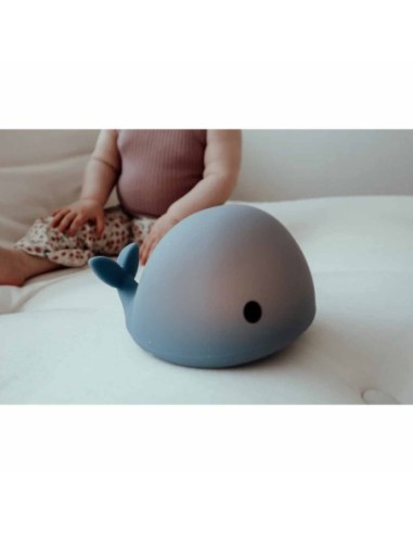 Flow Amsterdam - Luce Notturna Balena Moby Blu