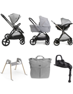 Chicco - Promo Trio Mysa Flexi Con Kory Plus + Borsa Genitore + Stand Lullaglide + Base Full 360 i-Size