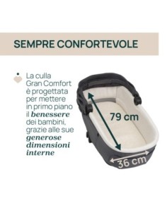 Erbesi Lettino Mini Stelline Tortora - Amodio mySweetie