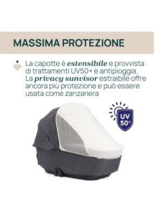 Erbesi Lettino Mini Molly Bianco Grigio - Amodio mySweetie