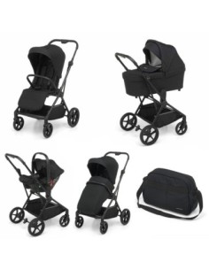 Foppapedretti - Trio Spritz Travel System i-Size Con Borsa Jolie E Coprigambe Spritz - Spedizione Gratuita