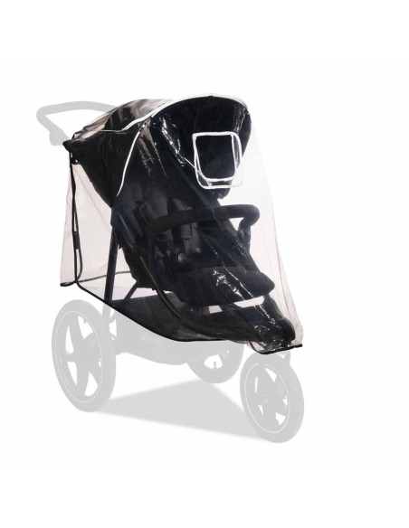 Hauck - Parapioggia Passeggino A Tre Ruote