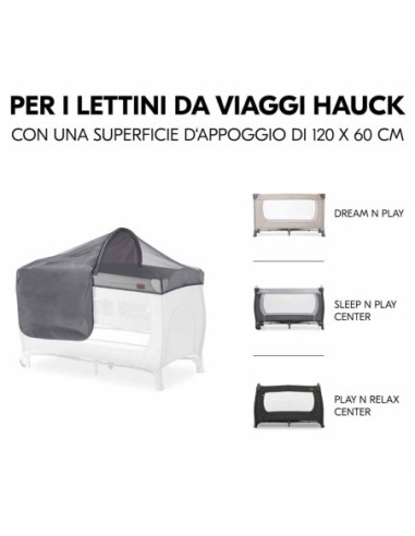 Hauck - Velo Zanzariera Per Lettini Da Viaggio