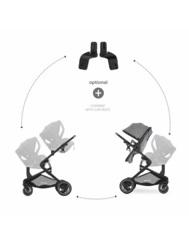 Hauck - Adattatori Universali Per Atlantic Twin