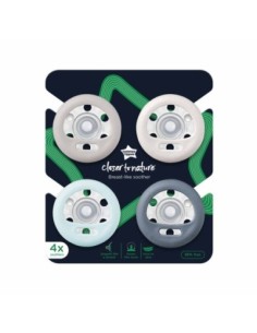 Tommee Tippee - Succhietti Breast-Like 0-6 Mesi 4 Pezzi
