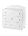 Italbaby - Comò 3 Cassetti Baby Chic - Spedizione Gratuita