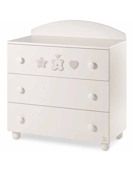 Italbaby - Comò 3 Cassetti Baby Re - Spedizione Gratuita