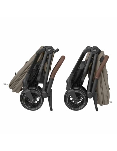 Maxi Cosi - Trio Leona2 + Navicella Sense + Seggiolino Auto Pebble 360 Pro2 + Adattatori + Base FamiliFix 360 Pro