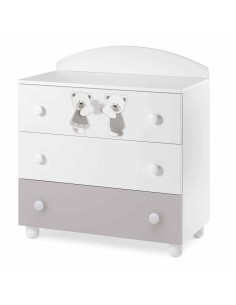 Italbaby - Comò 3 Cassetti Dolci Coccole - Spedizione Gratuita