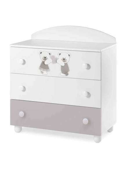 Italbaby - Comò 3 Cassetti Dolci Coccole - Spedizione Gratuita