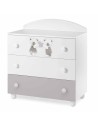 Italbaby - Comò 3 Cassetti Dolci Coccole - Spedizione Gratuita
