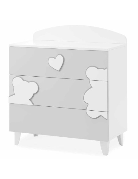 Italbaby - Comò 3 Cassetti Matisse - Spedizione Gratuita